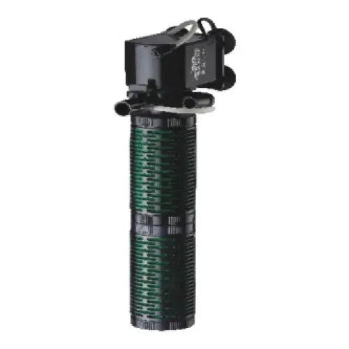 Submersible aquarium filter.