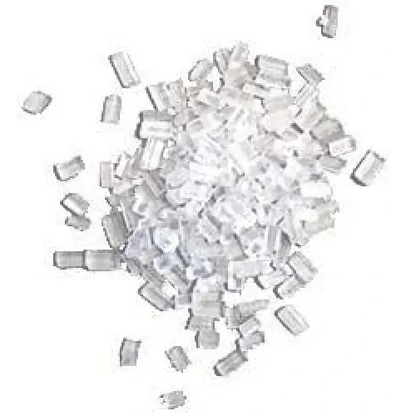 Pile of translucent, crystalline granules.