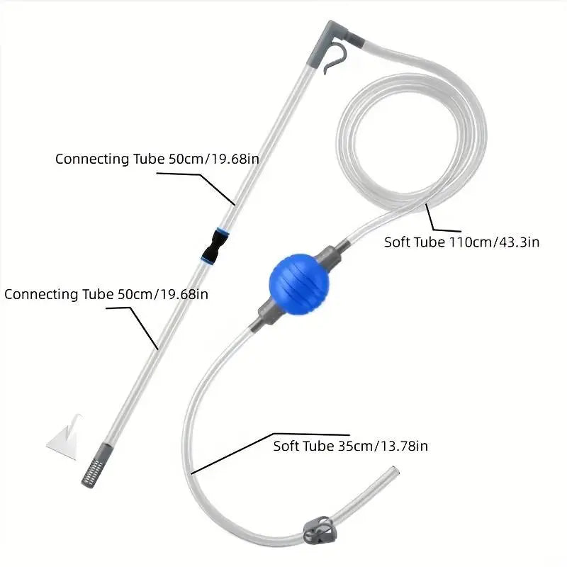 Spot Cleaning Siphon (BLUE)