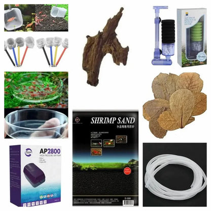 Aquarium supplies.