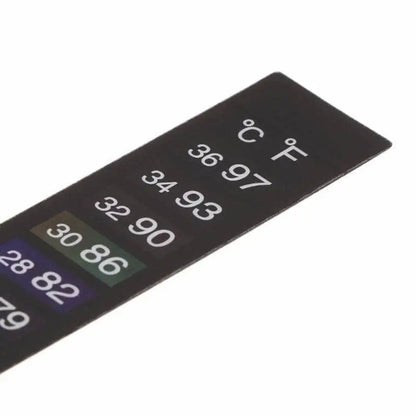 Thermometer Sticker Long
