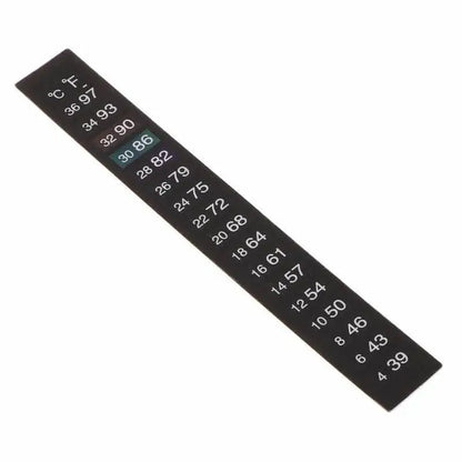 Thermometer Sticker Long