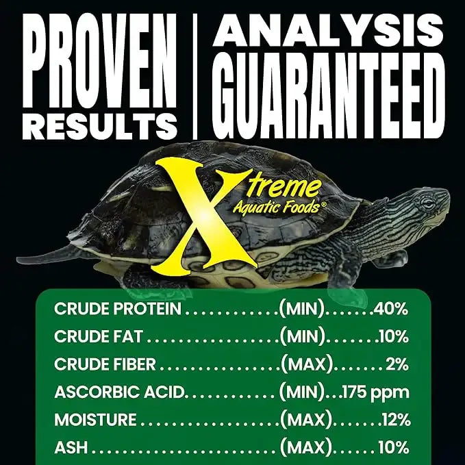 Turtle food nutritional analysis.
