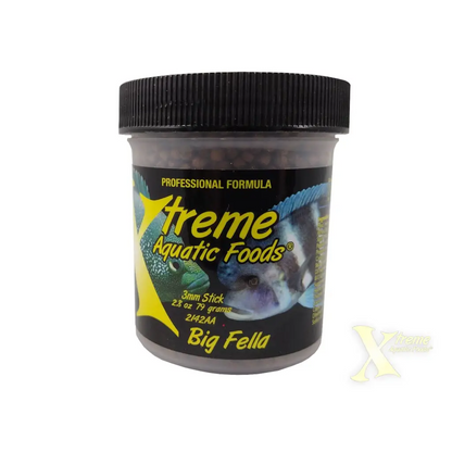 Container of fish food.