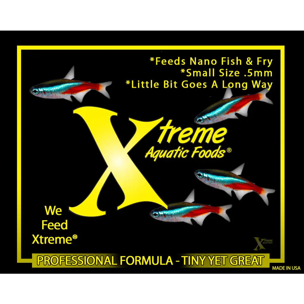 Aquatic fish food.