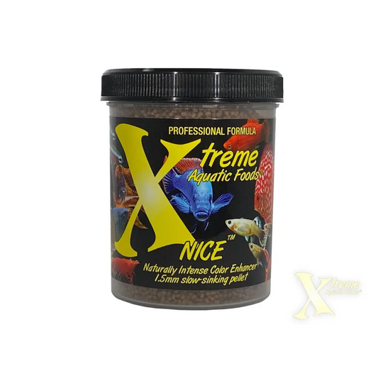 Container of fish food.