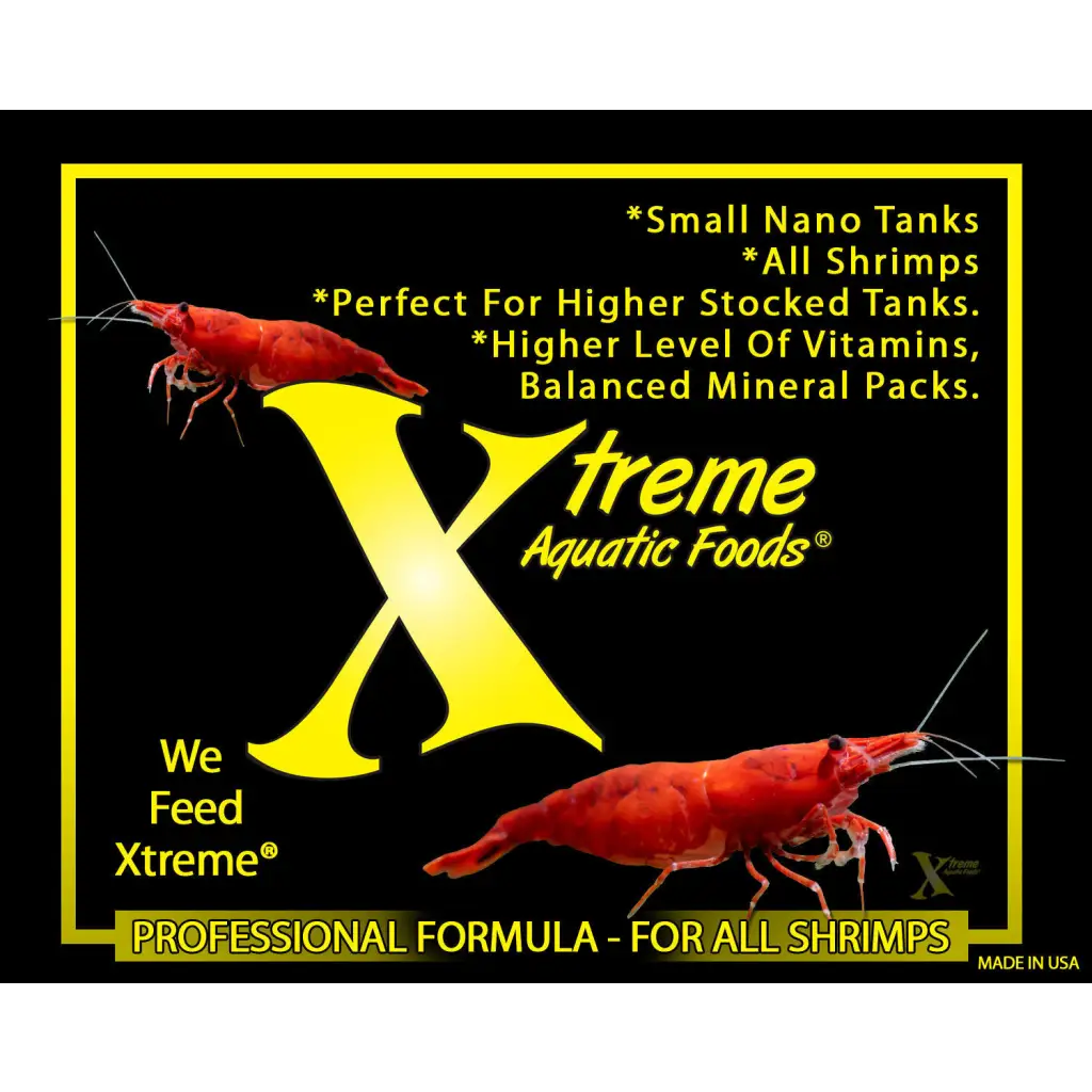 Shrimp food advertisement.