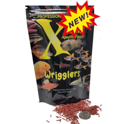 Bag of fish food.